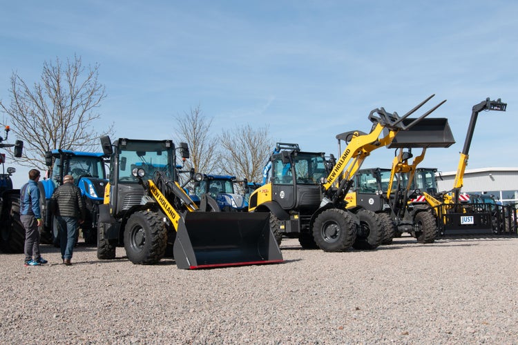 New Holland Lader bei Agratec Salching Frühjahrsausstellung 2025