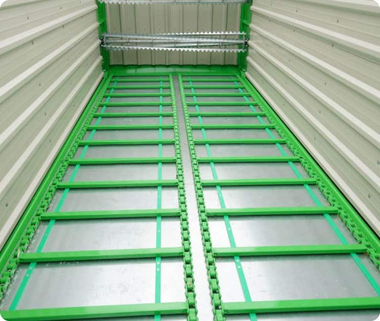 Boden des Transportwagens Silo-Spacer2 von Joskin
