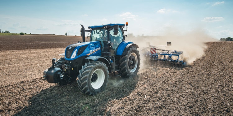 New Holland beim Gr